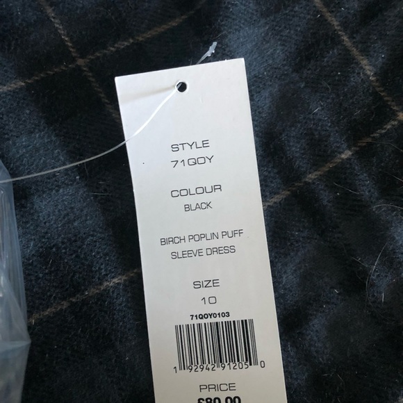 NWT French Connection Black Mini Dress - Picture 6 of 6